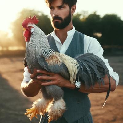 gallos de pelea cenizos caracteristicas